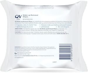 مناديل إزالة المكياج كيوفي – QV Makeup Remover Wipes 25pcs