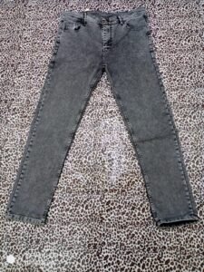 بنطال جينز رمادي داكن - مقاسات خاصة